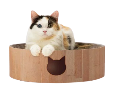 Necoichi Cozy Cat Scratcher Bowl