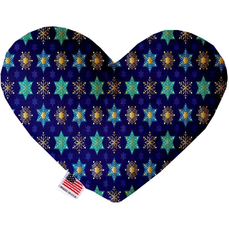 Heart Dog Toy Stuffing Free Stars Of David And Snowflakes