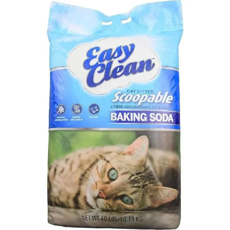 Easy Clean Clumping Cat Litter With Baking Soda