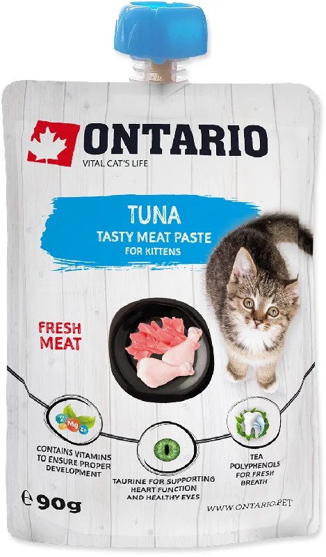 ONTARIO KITTEN Pastă pentru pisicuţe, carne proaspătă de Ton 90g