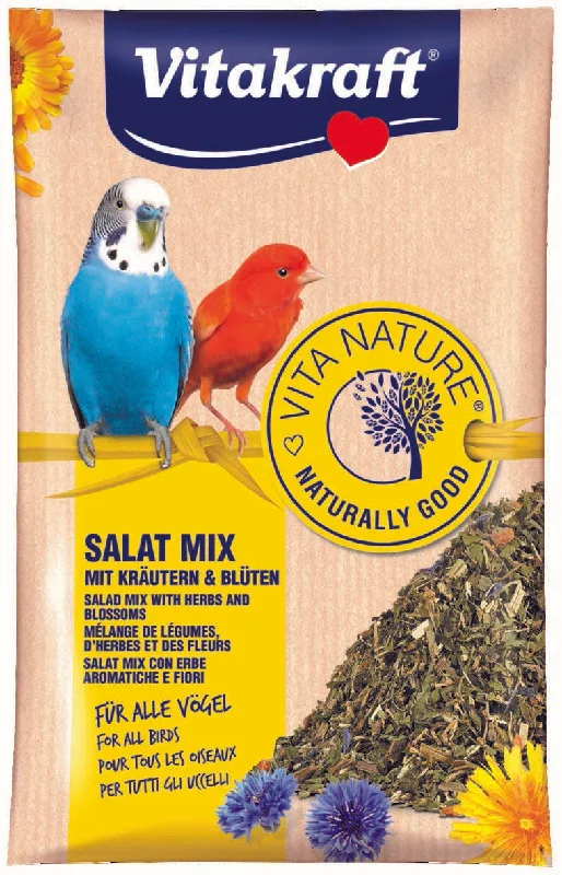 VITAKRAFT Salat Mix, s biljem i cvijećem, za sve ptice, 10g